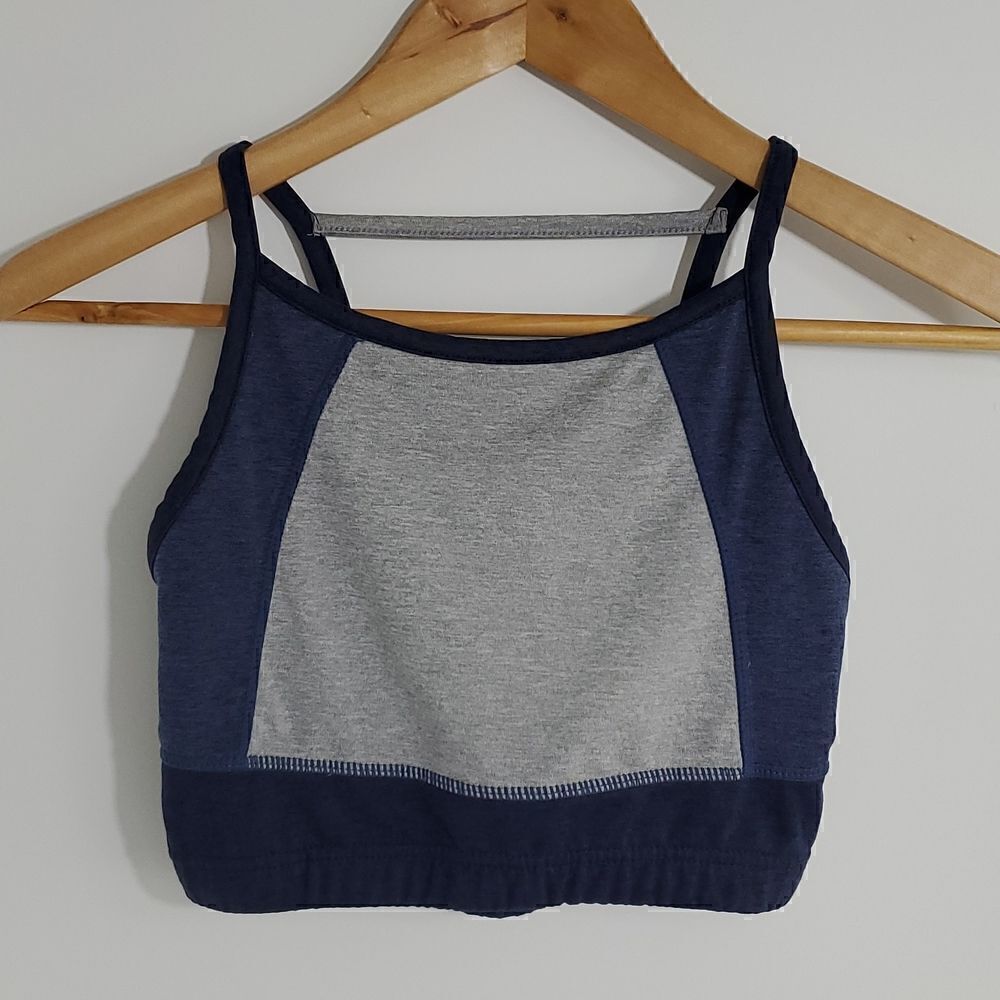 Threads 4 Thought Cropped Tank Strappy Colorblock Size S